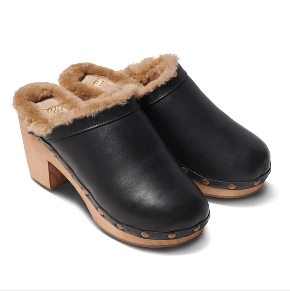 beek Black Leather Mules - Picture 2 of 11